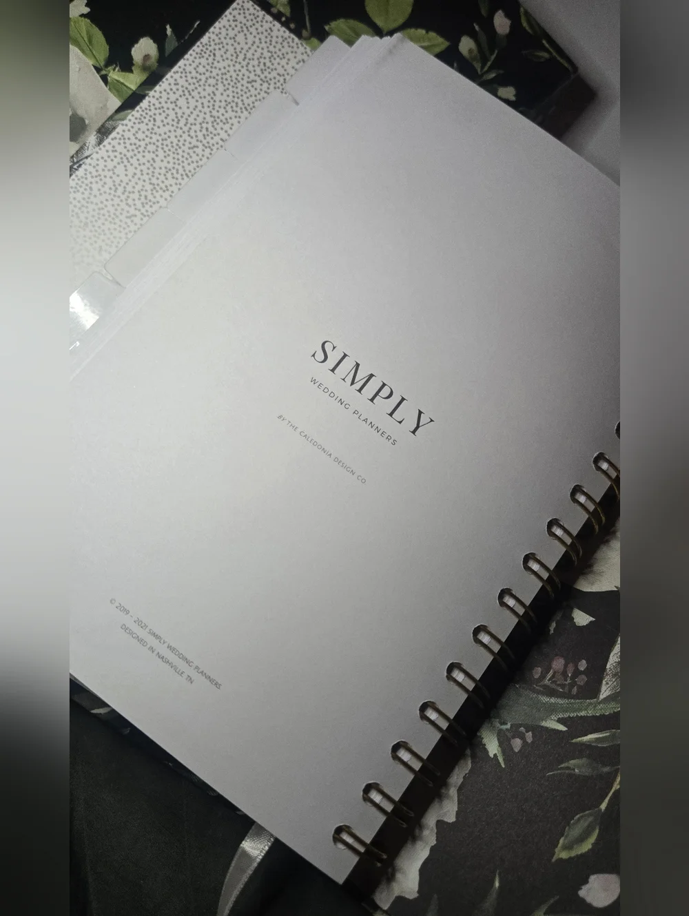NIB The Caledonia Design Co. Wedding Planner Book and Organizer